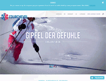 Tablet Screenshot of de.courchevel.com