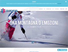 Tablet Screenshot of it.courchevel.com